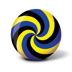 VIZ-A Ball Spiral (Yellow/Blue/Black)